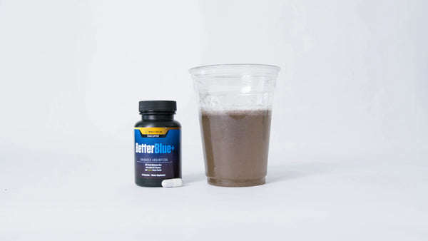 BetterBlue+ USP Grade Methylene Blue Capsules water test