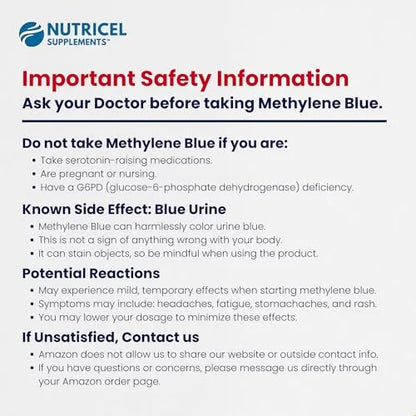 methylene blue supplement by Nutricel