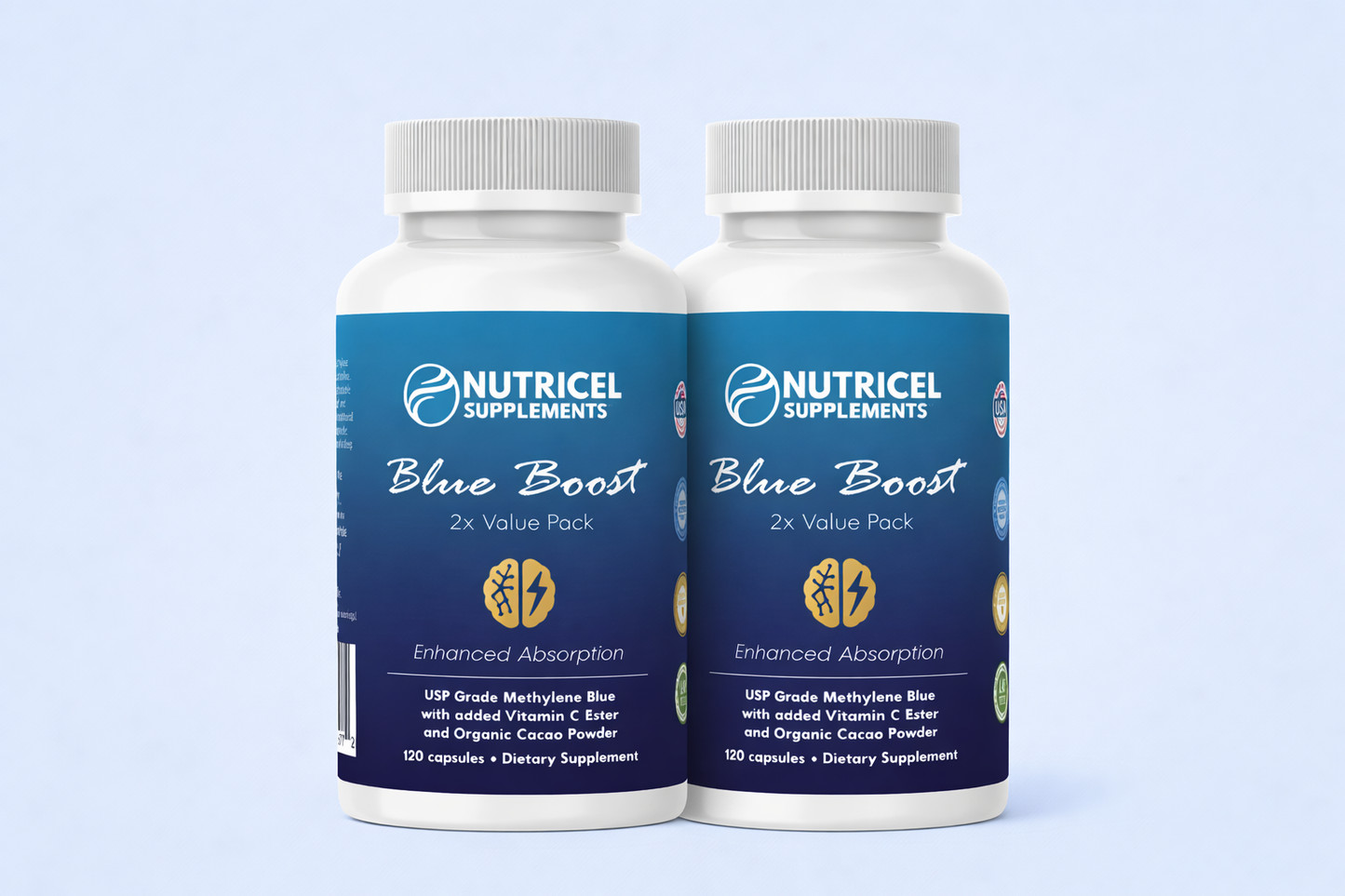 Blue Boost 120 - Methylene Blue with Vitamin C Ester