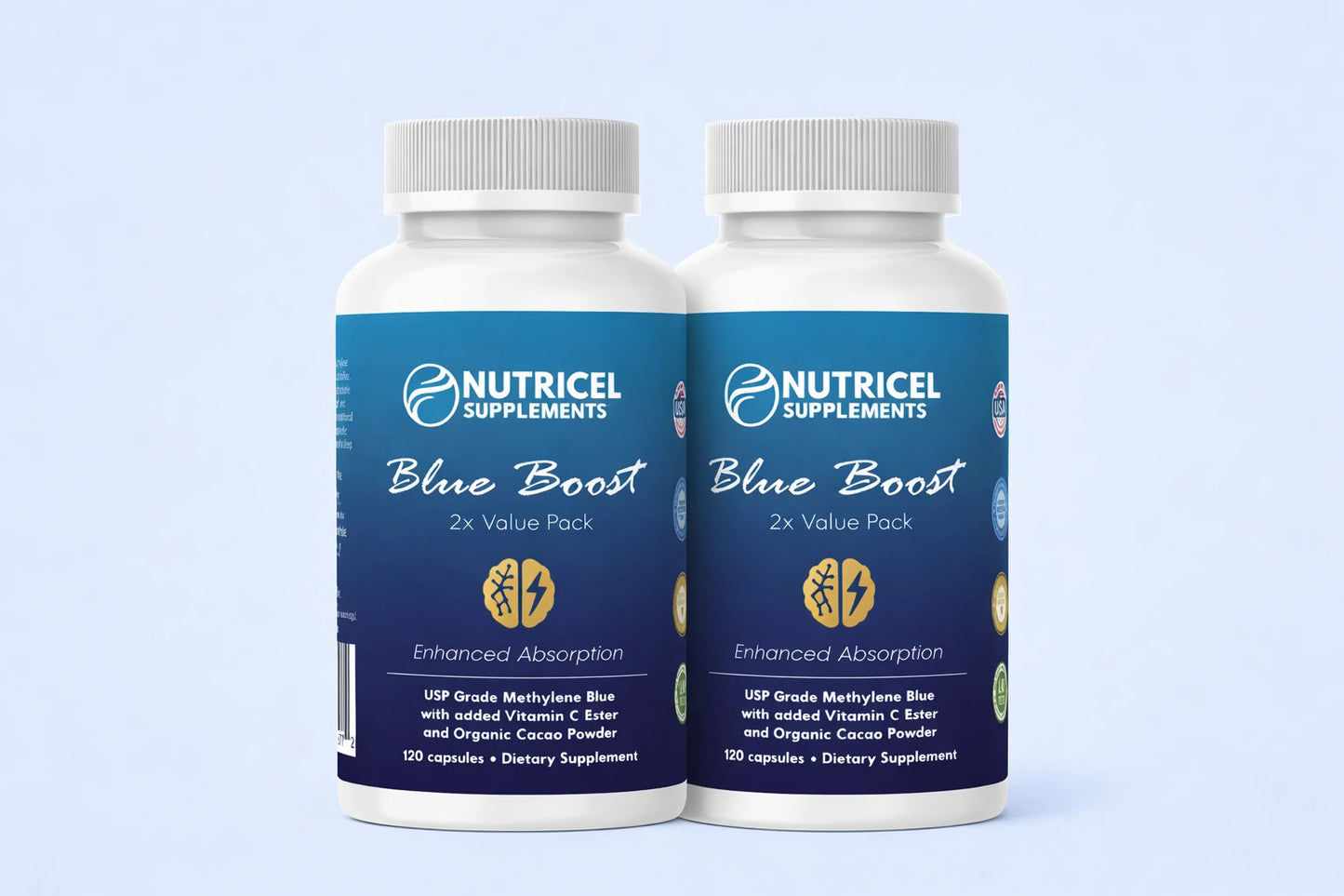 Blue Boost 120 - Methylene Blue with Vitamin C Ester
