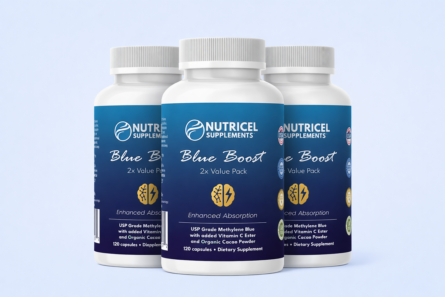 Blue Boost 120 - Methylene Blue with Vitamin C Ester