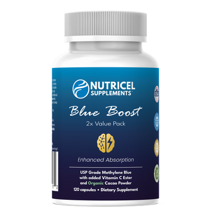 Blue Boost 120 12 Pack- Methylene Blue with Vitamin C Ester