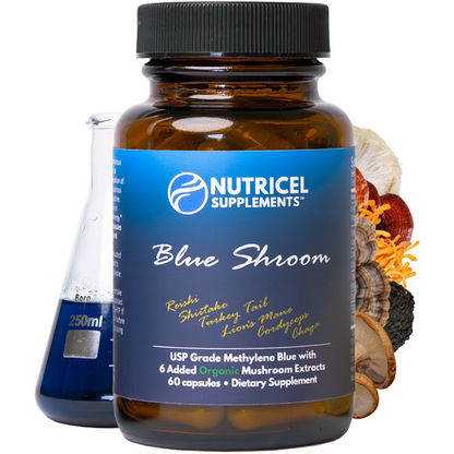 Blue Shroom - Methylene Blue + 6 Mushroom Extracts