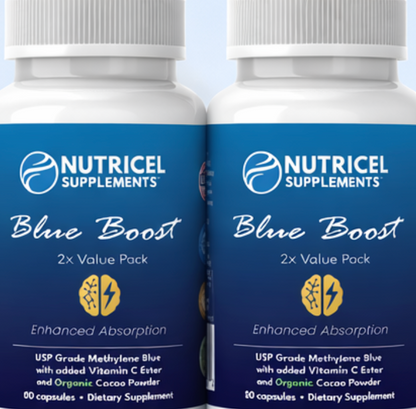 Blue Boost 120 - Methylene Blue with Vitamin C Ester