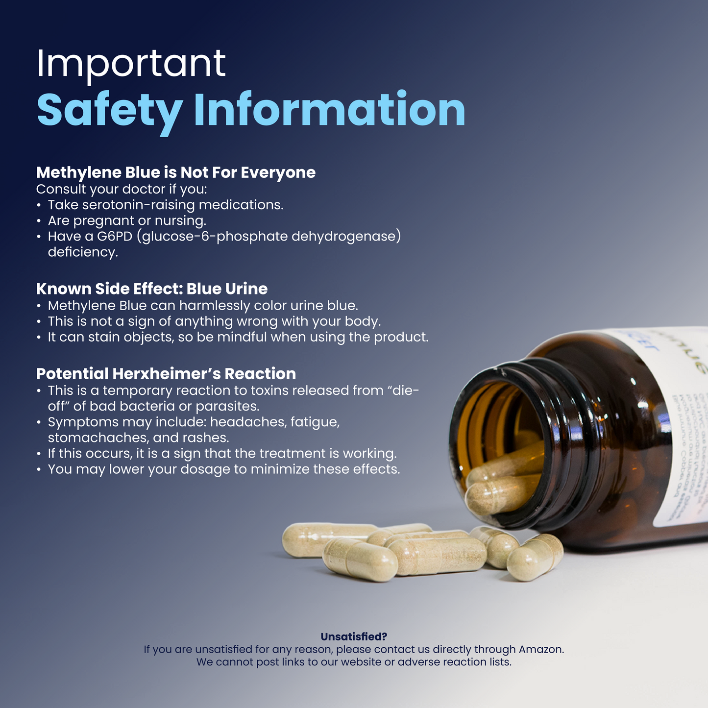 Blue Immune | Immune Support | USP Grade Methylene Blue Capsules