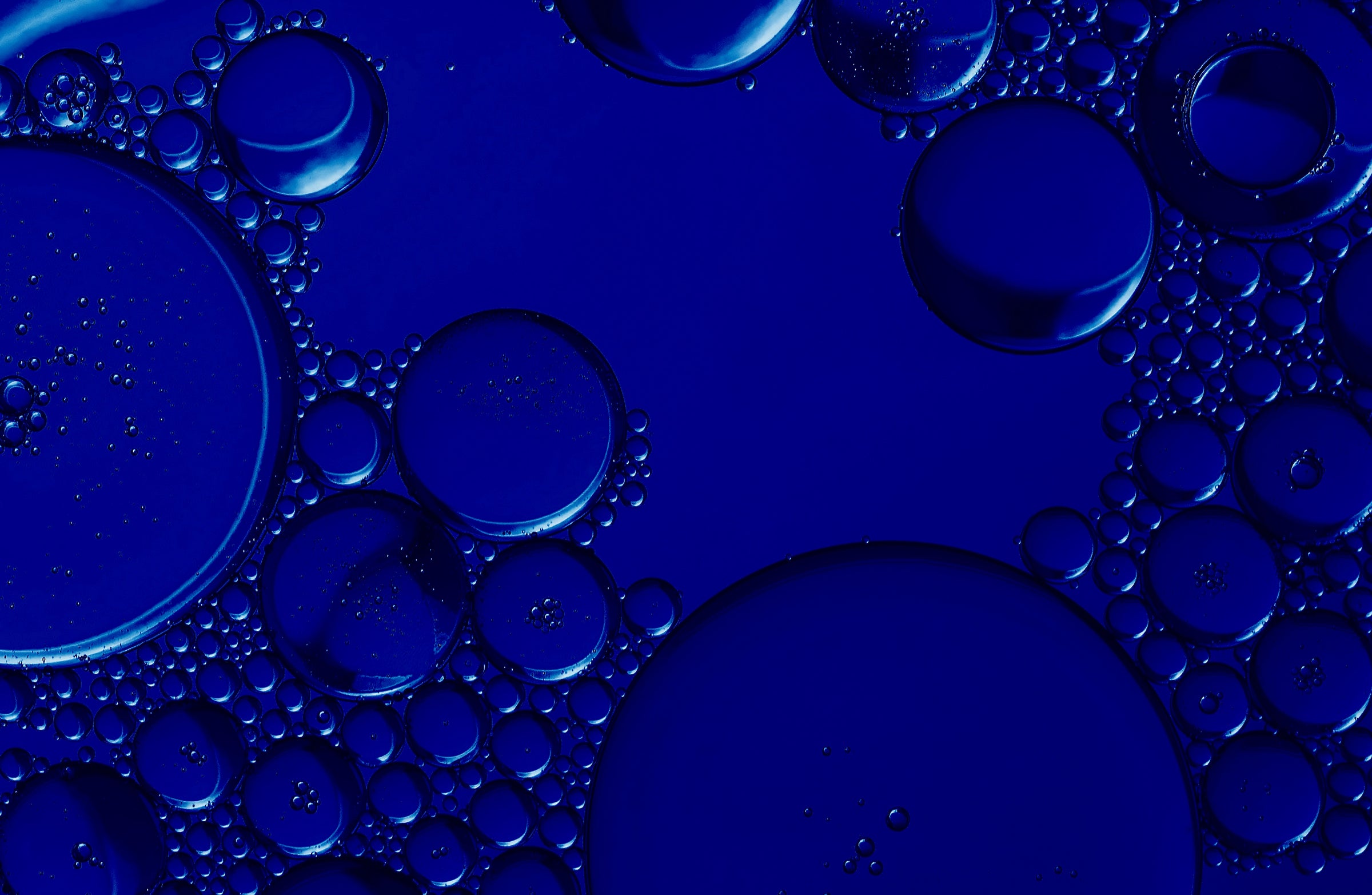 Methylene blue dispersing in water